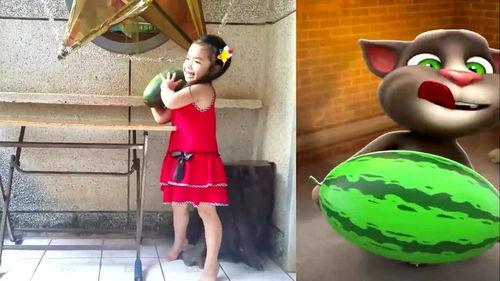 汤姆猫吃瓜视频